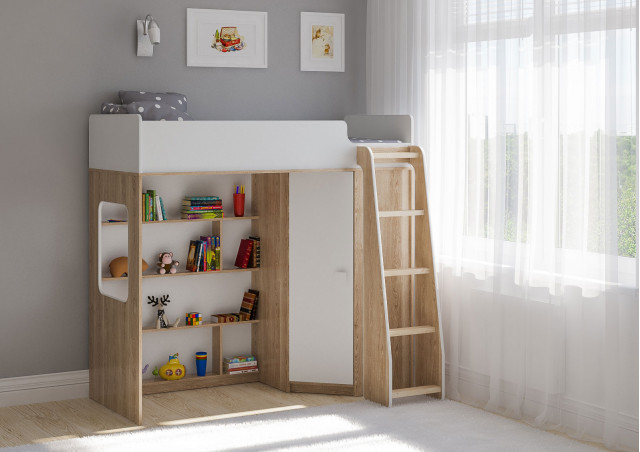 Кровать чердак Легенда B601.2 в наличии