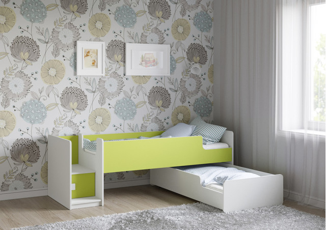 Детская выкатная кровать Легенда К302.41 в Нефтеюганске